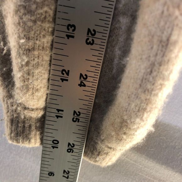 Banana Republic Wool Blend Air Ombre Crew Neck Sweater in “Ivory White Latte” S - Picture 6 of 8